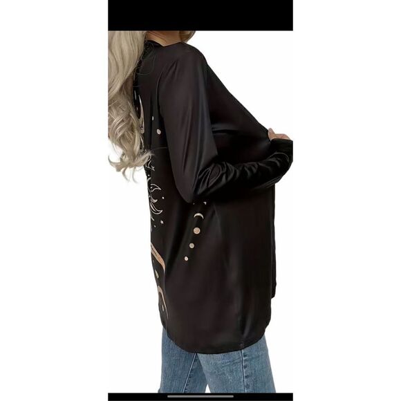 🌚🌞🌙Moon &Sun Long open cardigan super soft. Several sizes , lg-3xl - Picture 4 of 14